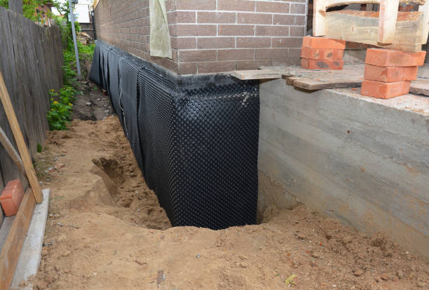 Happy homeowners after waterproofing job in River Forest